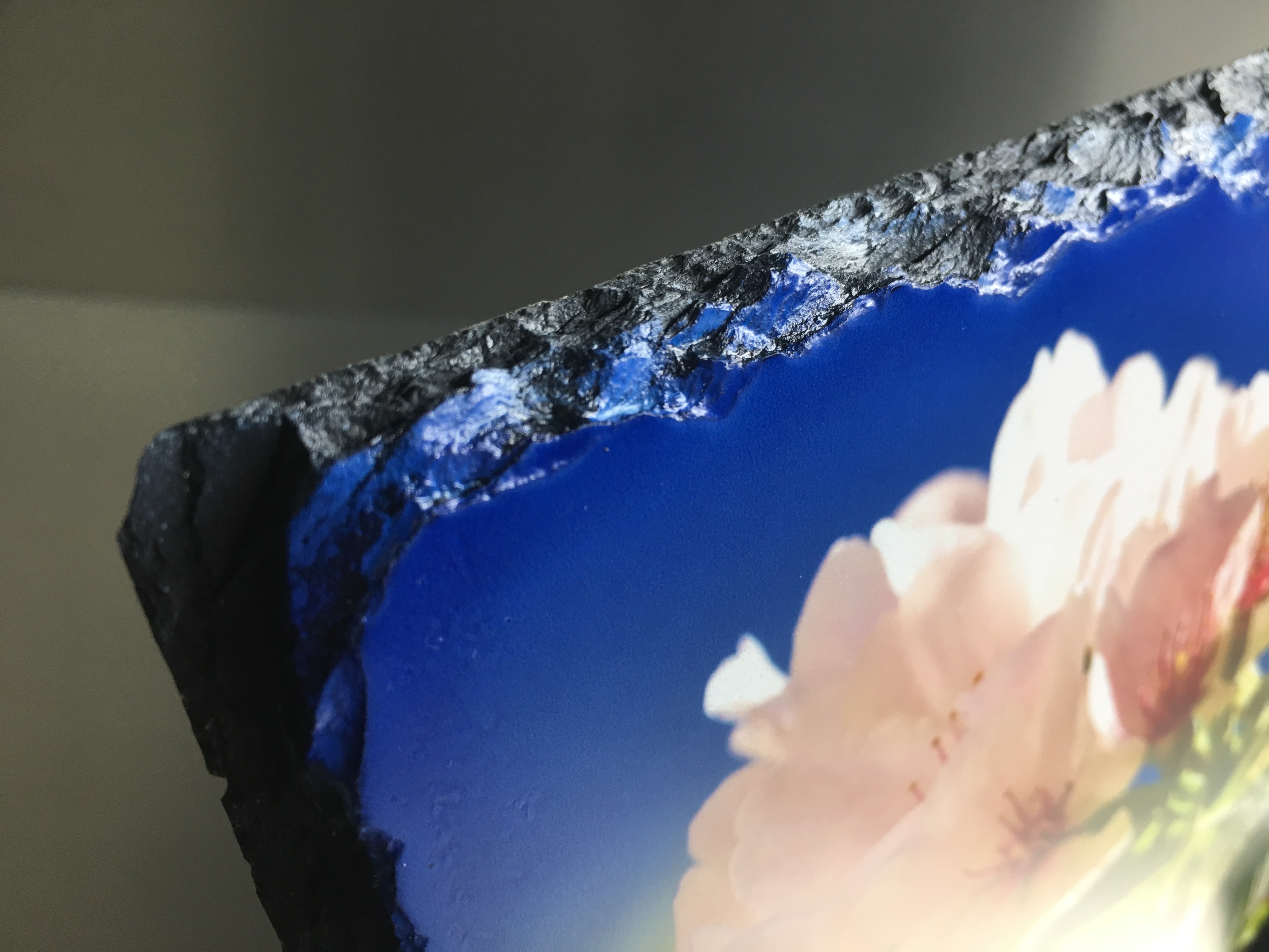 Slate Panel w/chiseled edges